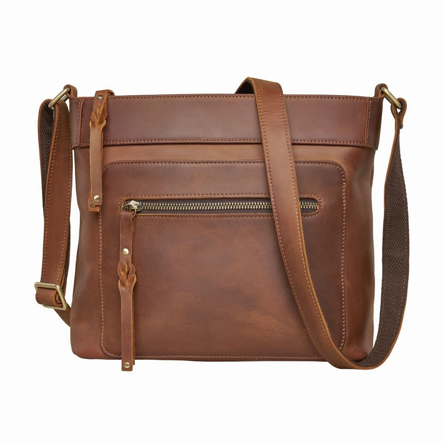 Concealed Carry Delaney Leather Crossbody by Lady Conceal