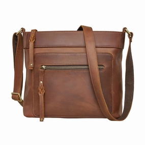 Concealed Carry Delaney Leather Crossbody by Lady Conceal