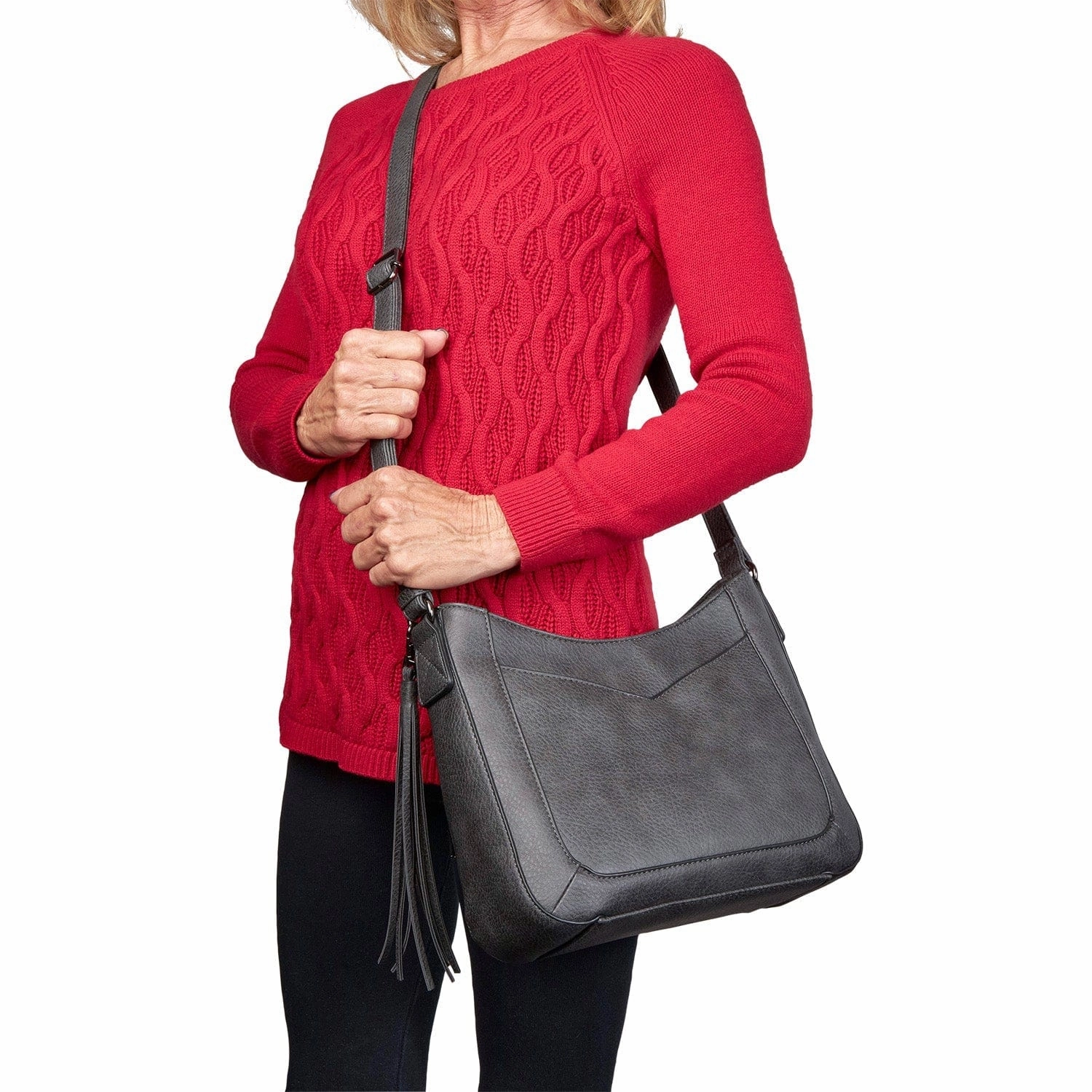 Concealed Carry Emery Crossbody with RFID Slim Wallet by Lady Conceal