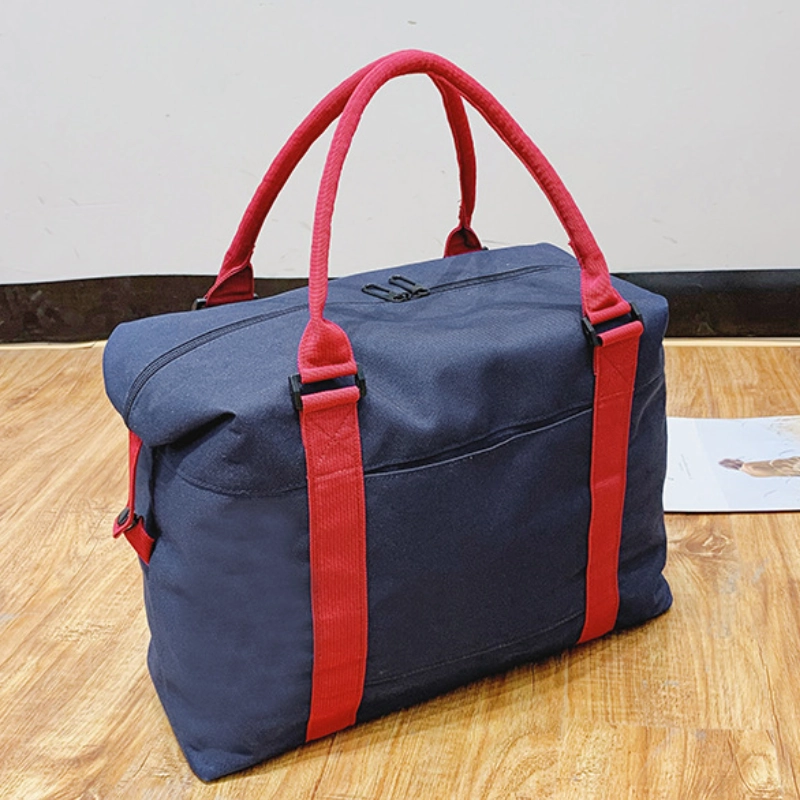 Contrast Color Oxford Cloth Fitness Promotional Duffle Bag