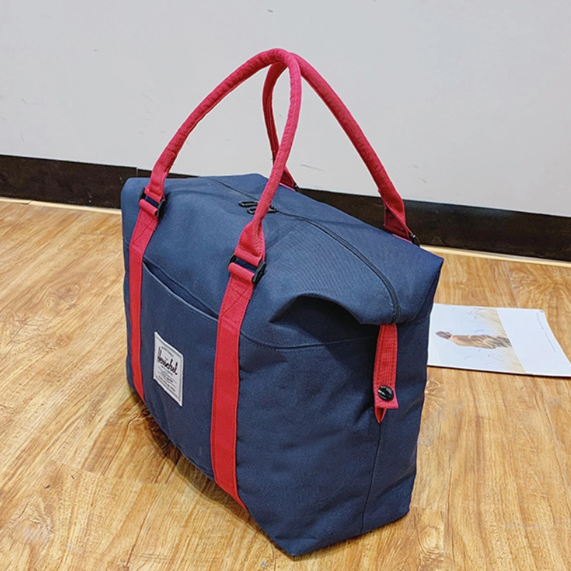 Contrast Color Oxford Cloth Fitness Promotional Duffle Bag
