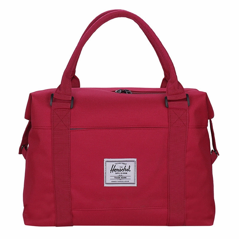 Contrast Color Oxford Cloth Fitness Promotional Duffle Bag