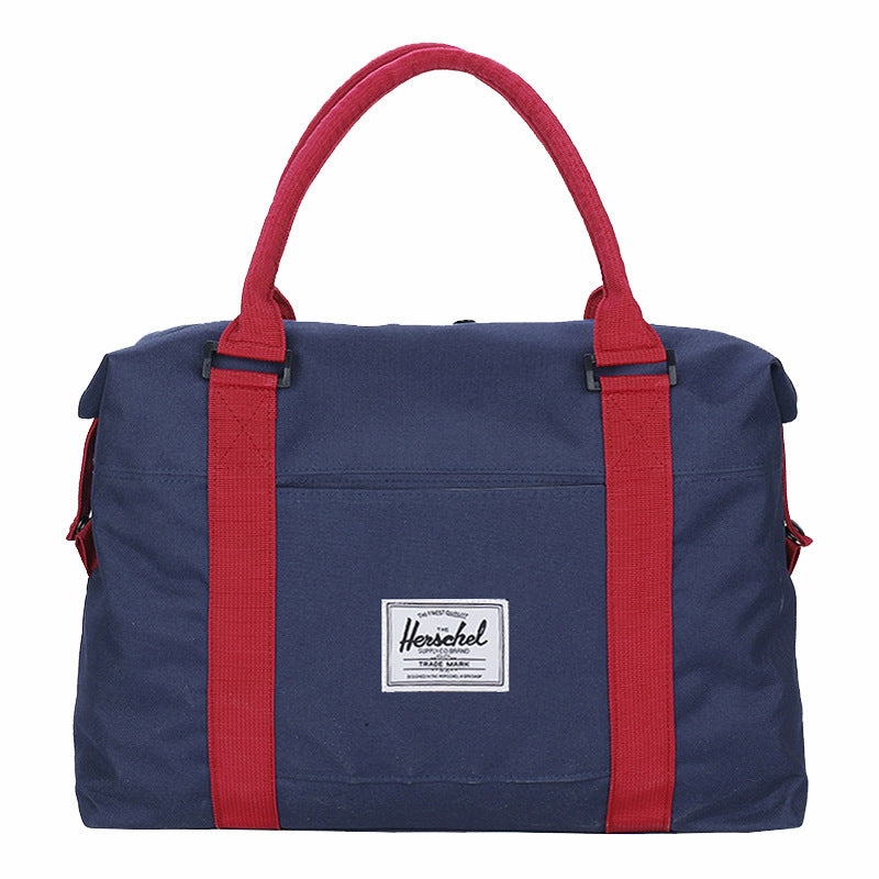 Contrast Color Oxford Cloth Fitness Promotional Duffle Bag