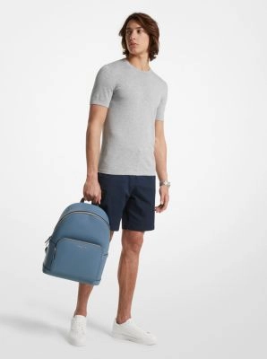 Cooper Pebbled Leather Commuter Backpack