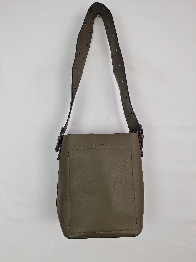Country Road Khaki Eyelet Detail Small Tote Bag