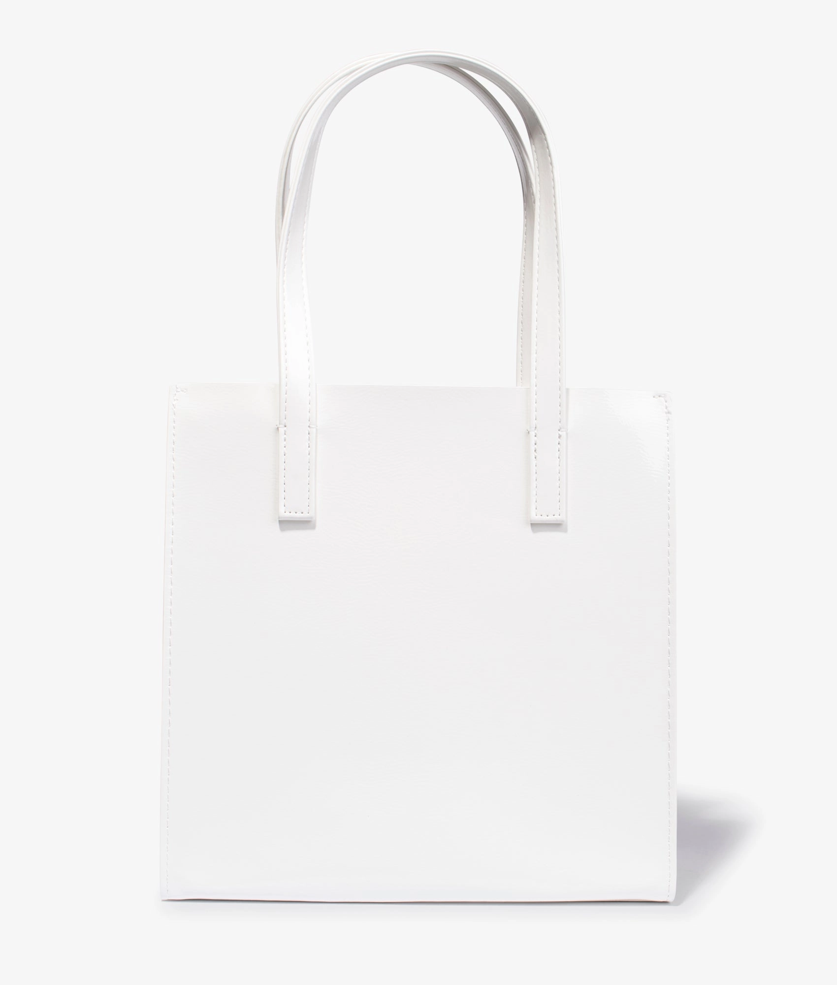 Crinion crinkle small shopper in ivory