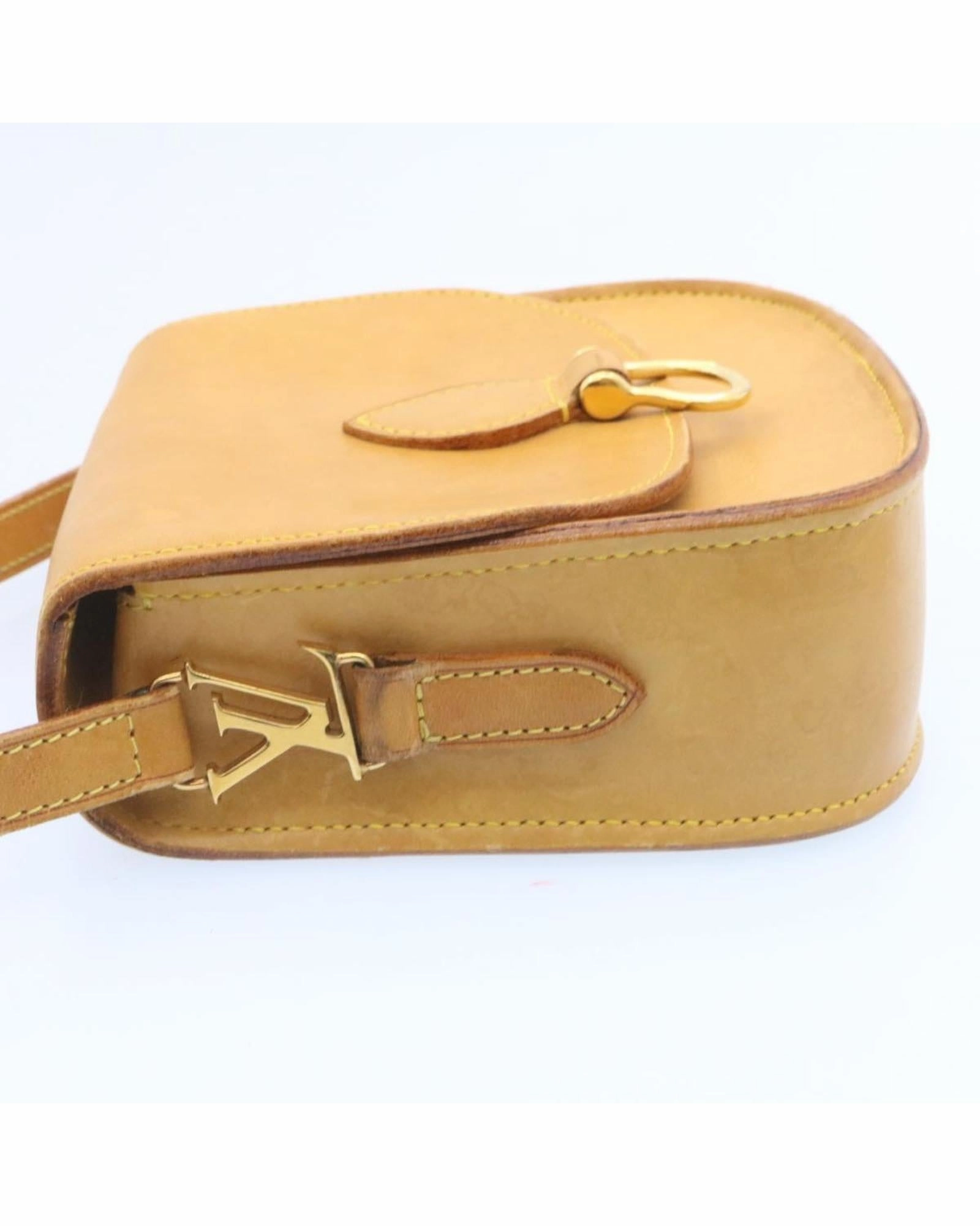 Croissant Leather Shoulder Bag