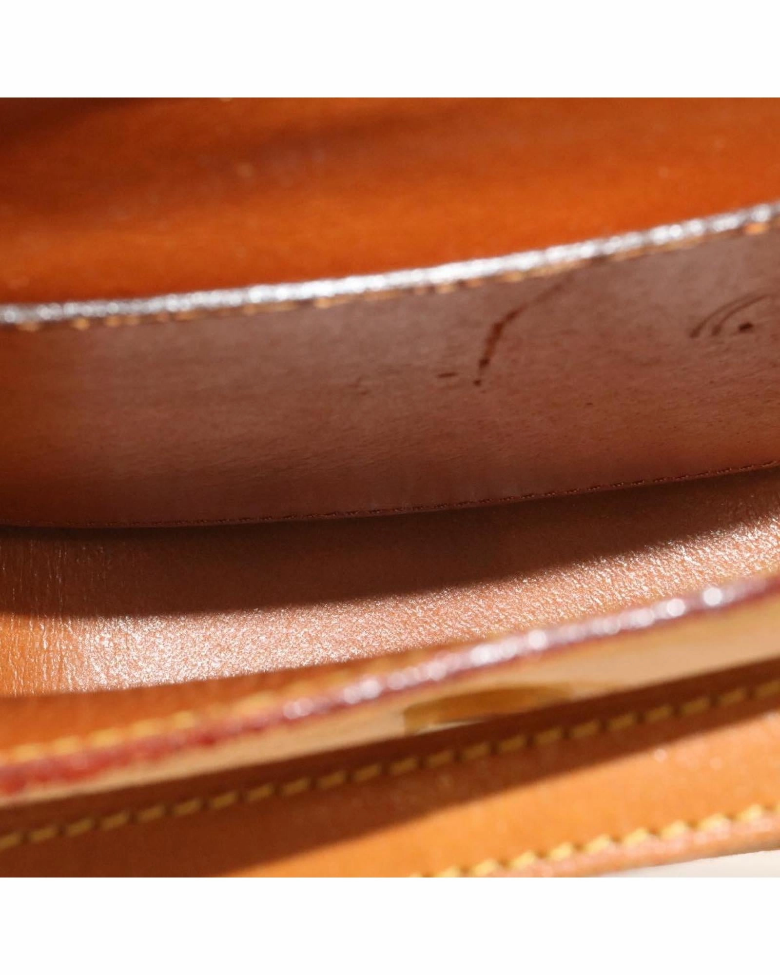 Croissant Leather Shoulder Bag