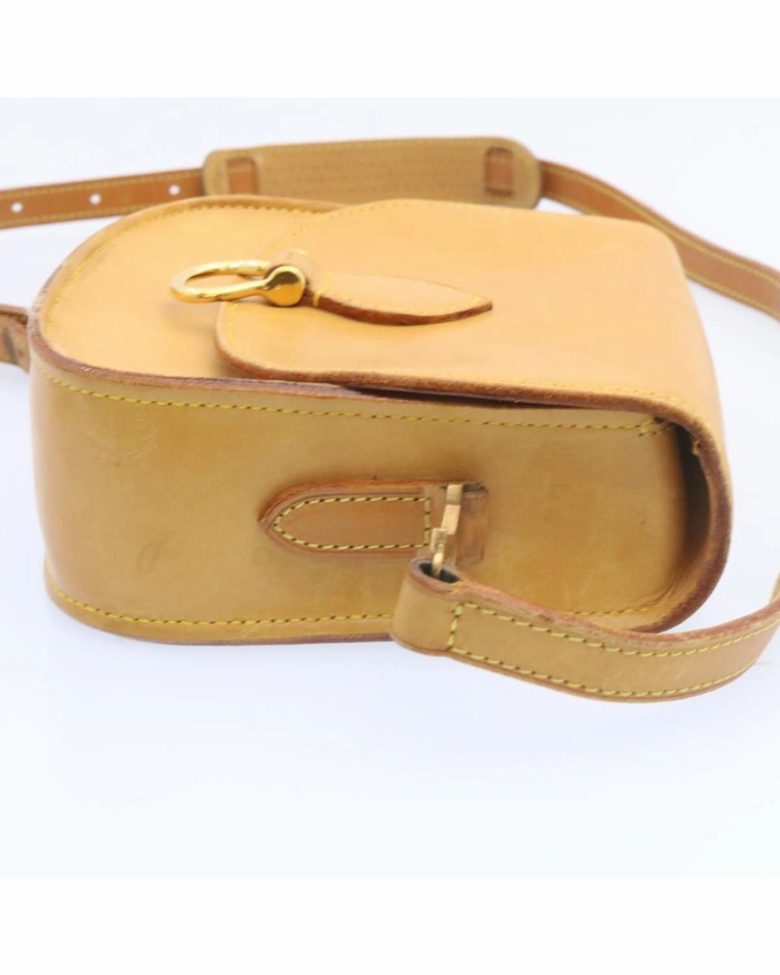 Croissant Leather Shoulder Bag