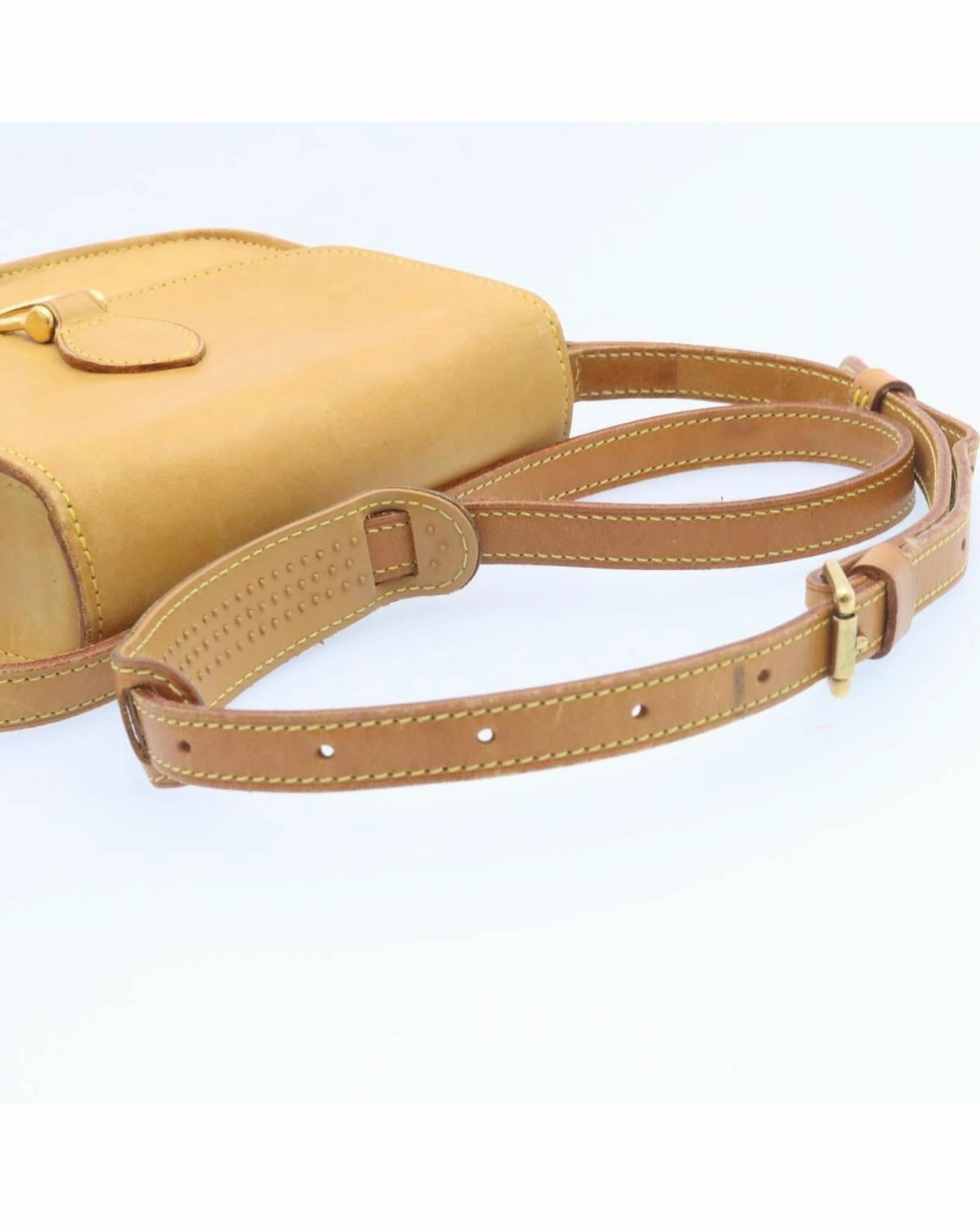 Croissant Leather Shoulder Bag