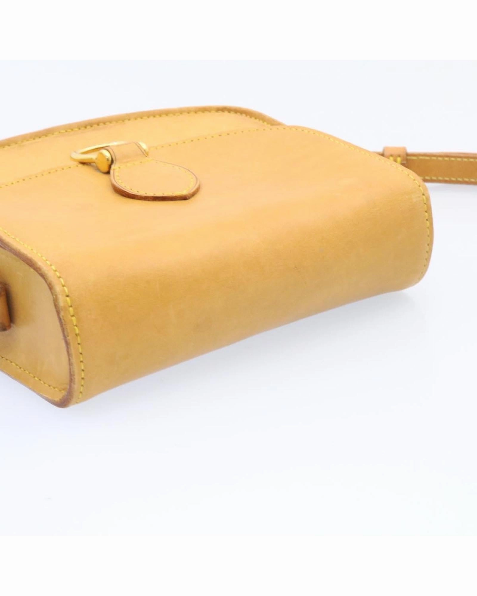 Croissant Leather Shoulder Bag