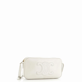 Cuir Triomphe Camera Shoulder Bag Leather Small