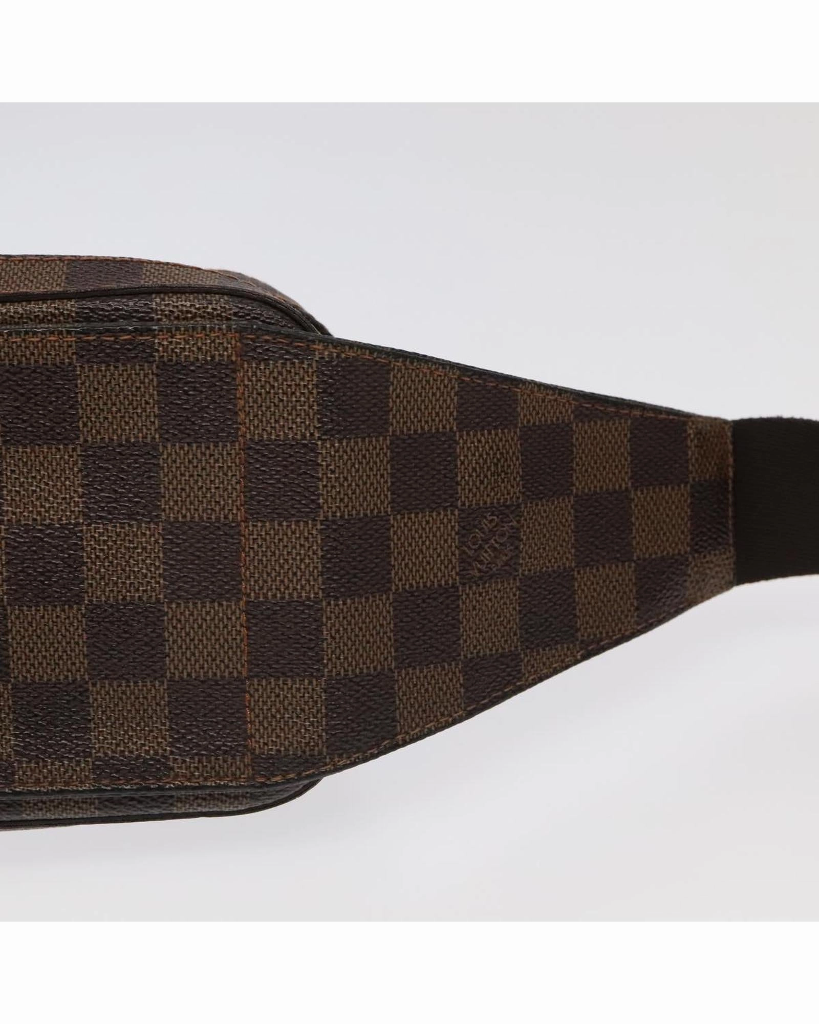 Damier Ebene Canvas Geronimos Shoulder Bag