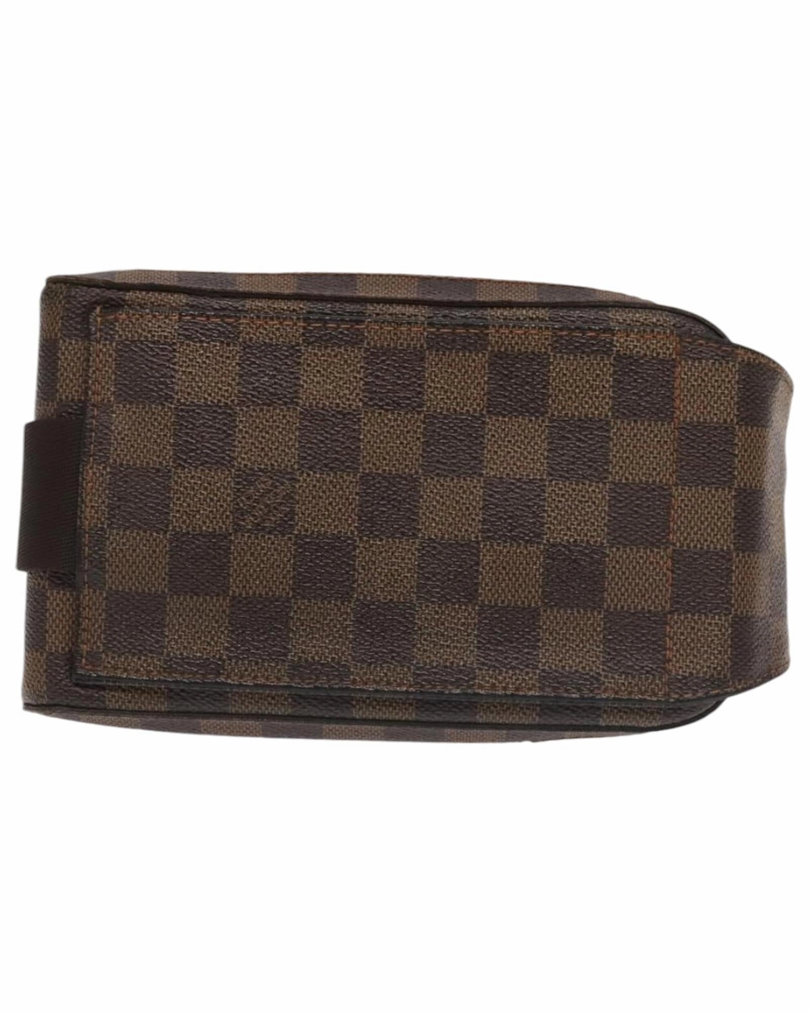 Damier Ebene Canvas Geronimos Shoulder Bag