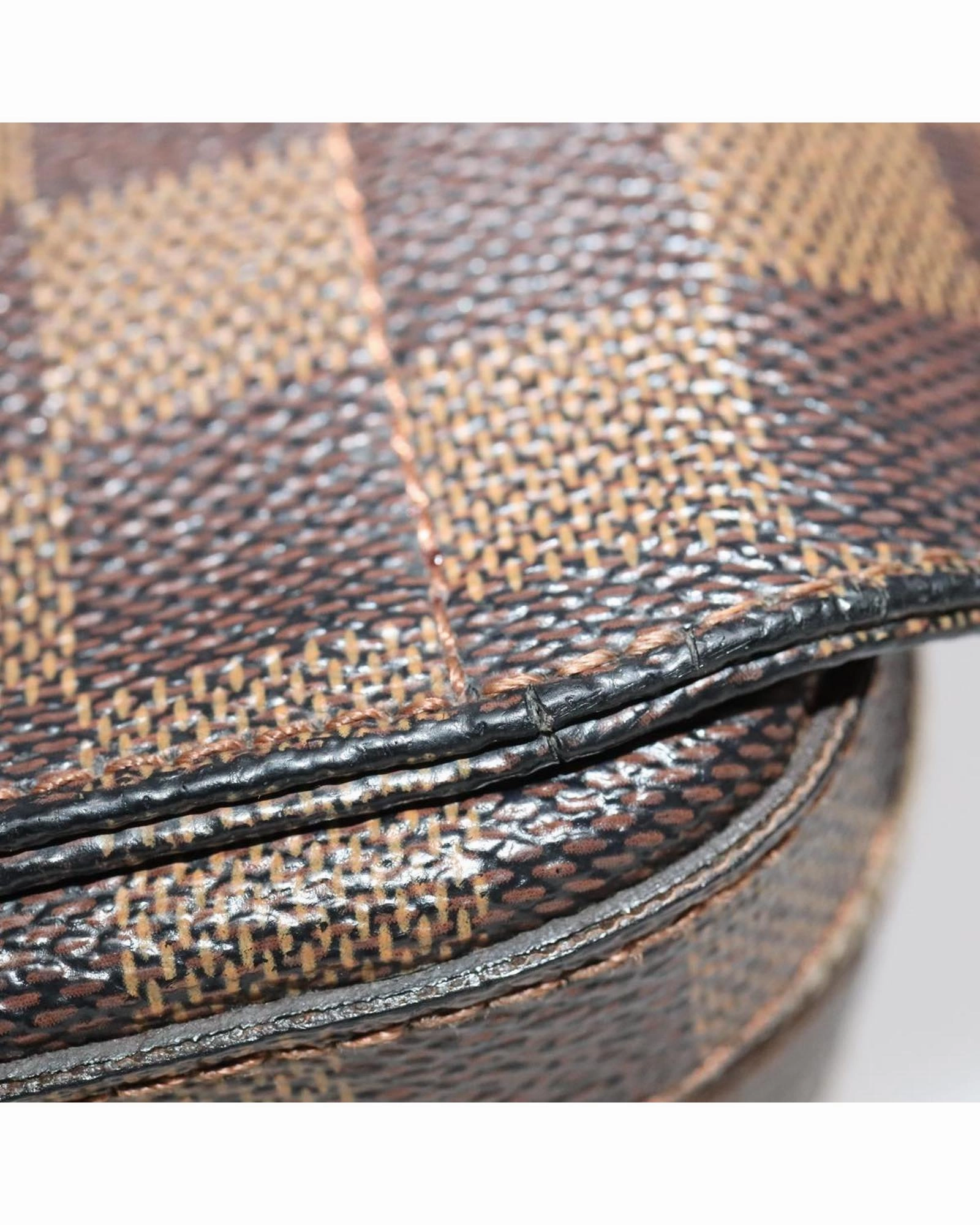 Damier Ebene Canvas Geronimos Shoulder Bag