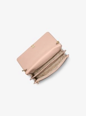 Daniela Large Saffiano Leather Crossbody Bag