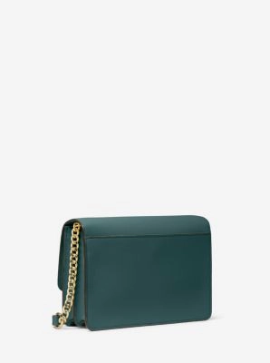 Daniela Large Saffiano Leather Crossbody Bag