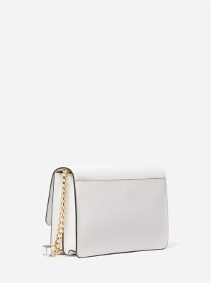Daniela Large Saffiano Leather Crossbody Bag