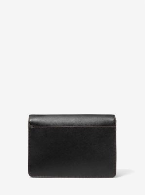 Daniela Large Saffiano Leather Crossbody Bag