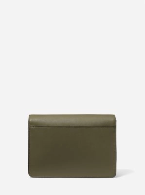 Daniela Large Saffiano Leather Crossbody Bag
