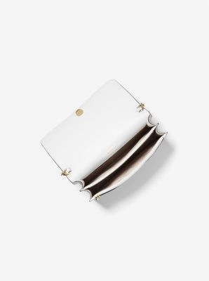 Daniela Large Saffiano Leather Crossbody Bag