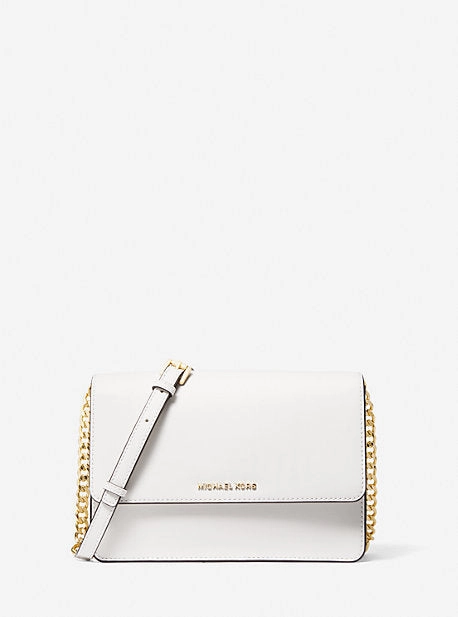 Daniela Large Saffiano Leather Crossbody Bag