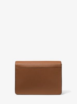 Daniela Large Saffiano Leather Crossbody Bag