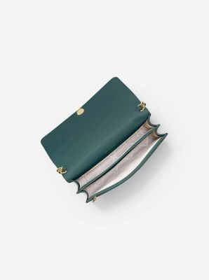 Daniela Large Saffiano Leather Crossbody Bag