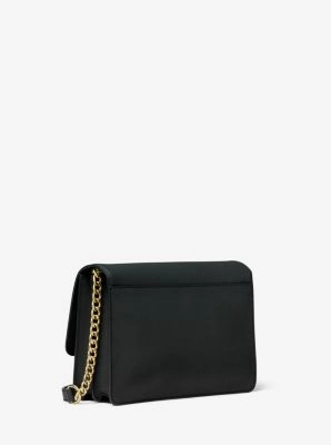 Daniela Large Saffiano Leather Crossbody Bag