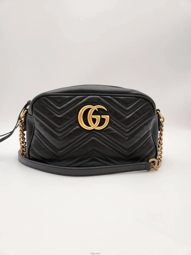 Daol Beomeo Branch GG Marmont Matelasse Shoulder Bag 447632 Condition A