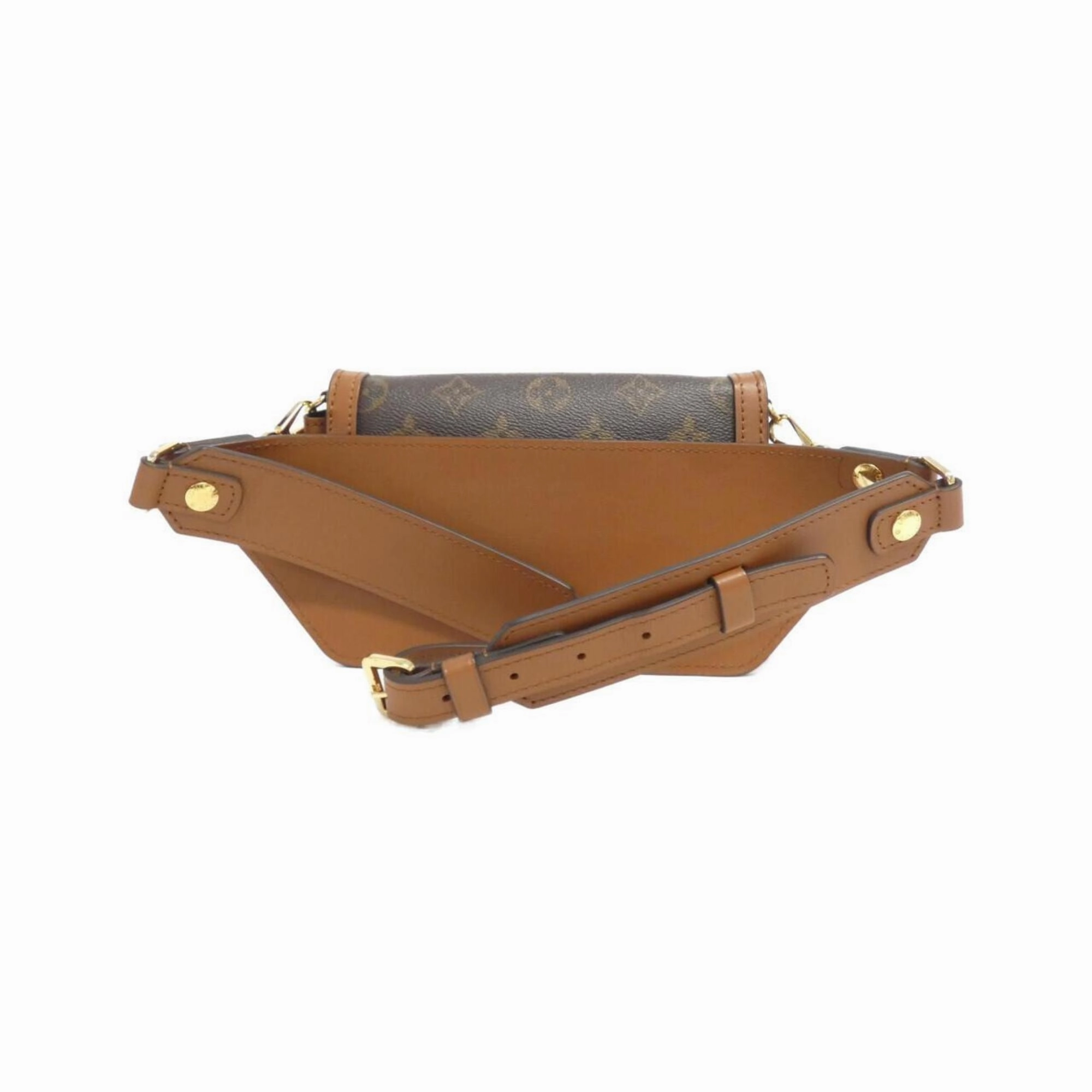 Dauphine Canvas Crossbody Bag with Dust Bag