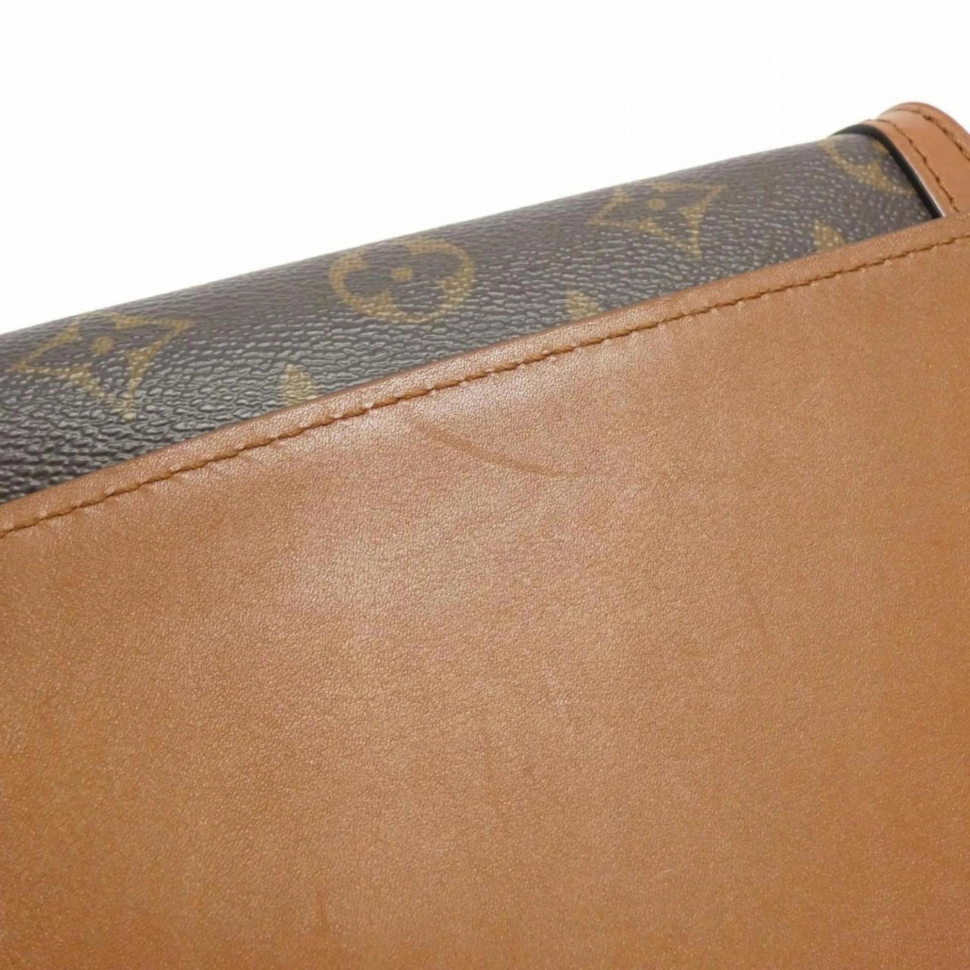 Dauphine Canvas Crossbody Bag with Dust Bag