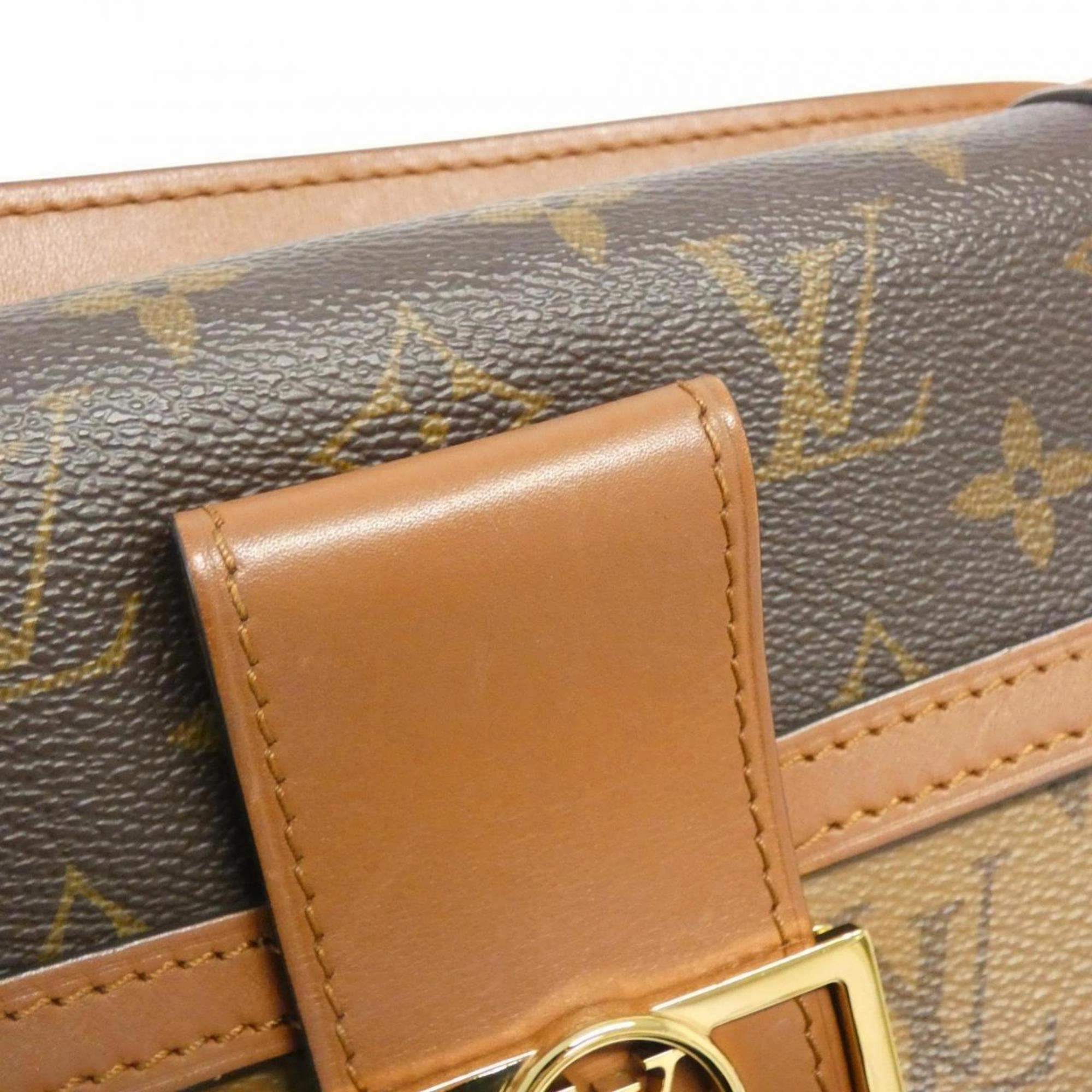 Dauphine Canvas Crossbody Bag with Dust Bag