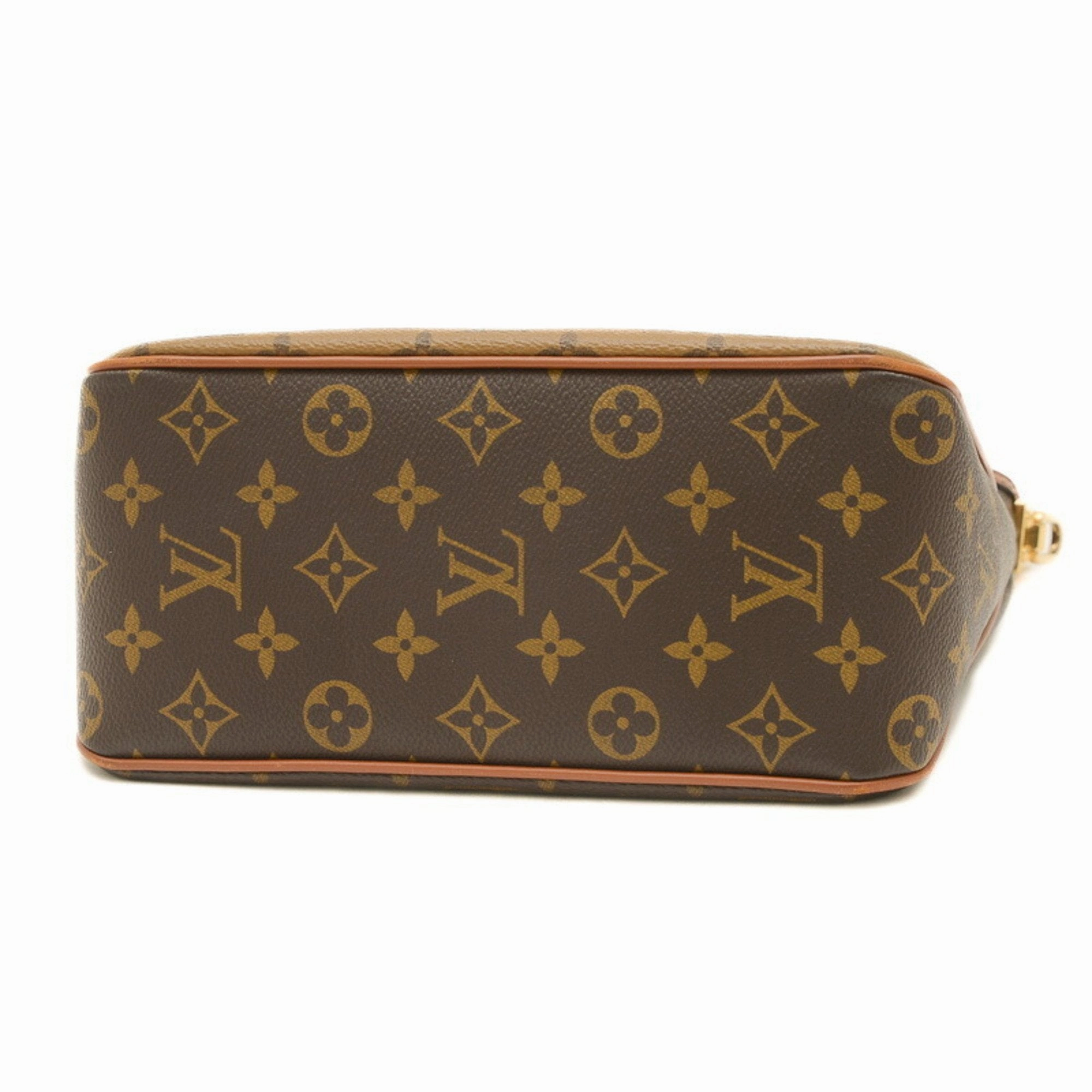 Dauphine Hobo Canvas Bag with Dust Bag and Shoulder Strap