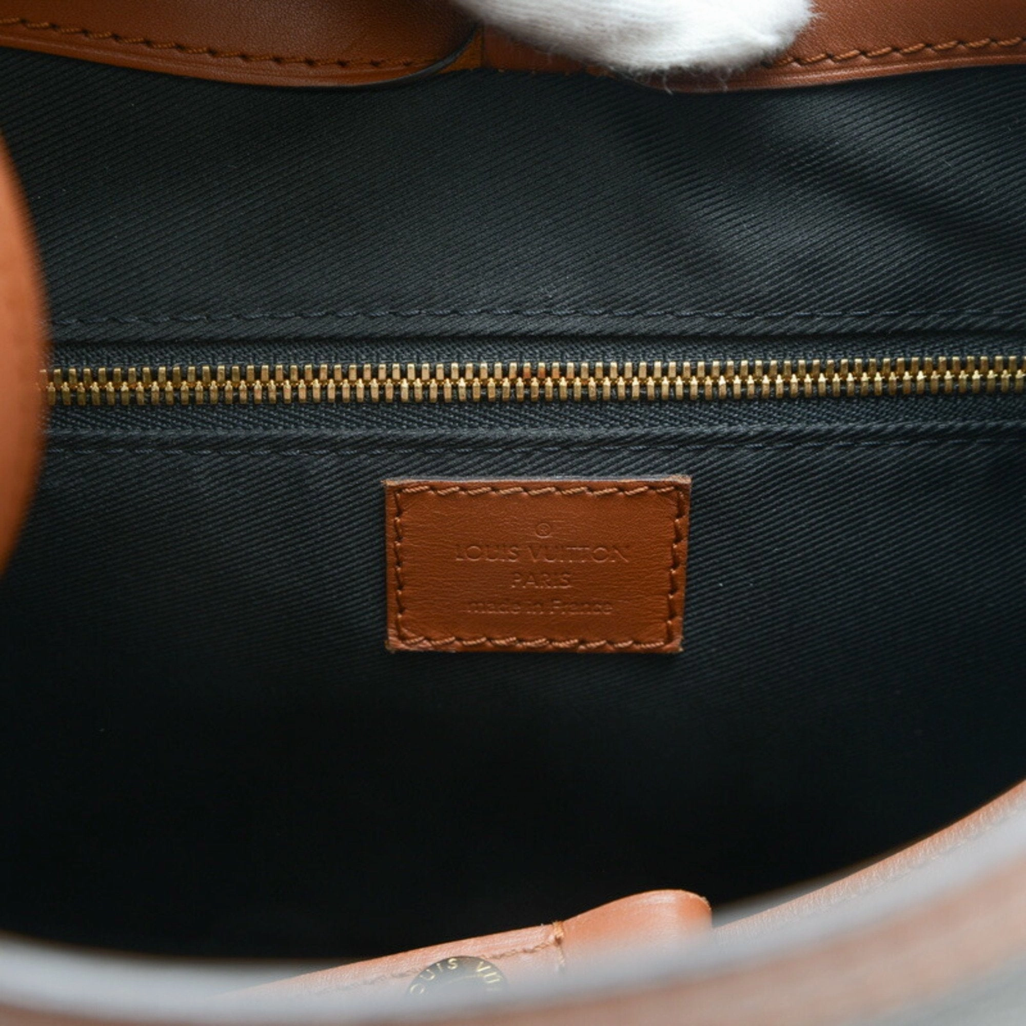 Dauphine Hobo Canvas Bag with Dust Bag and Shoulder Strap
