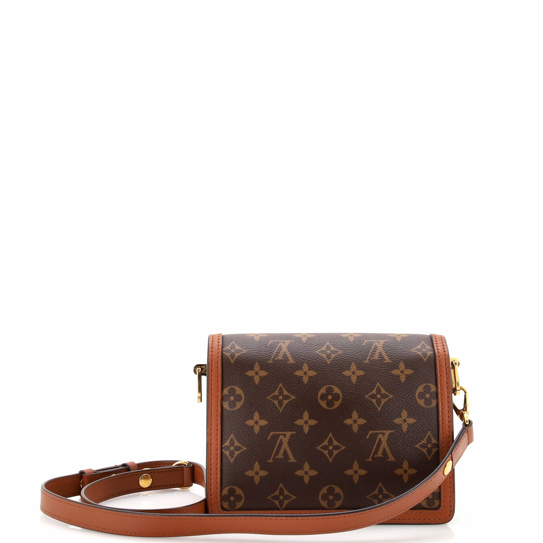 Dauphine Shoulder Bag Reverse Monogram Canvas Mini