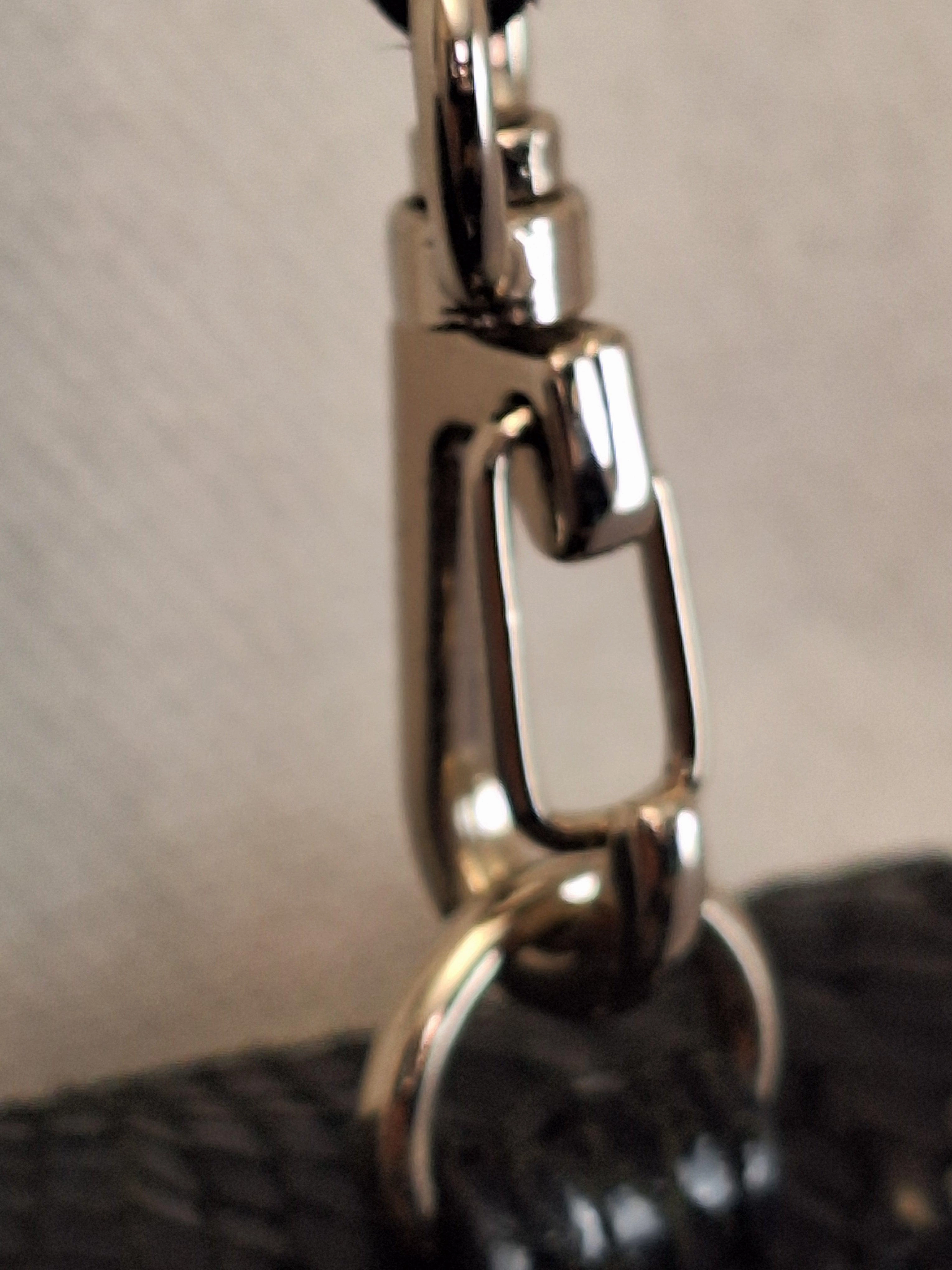 David Lawrence Patent Textured  Small Crossbody Bag