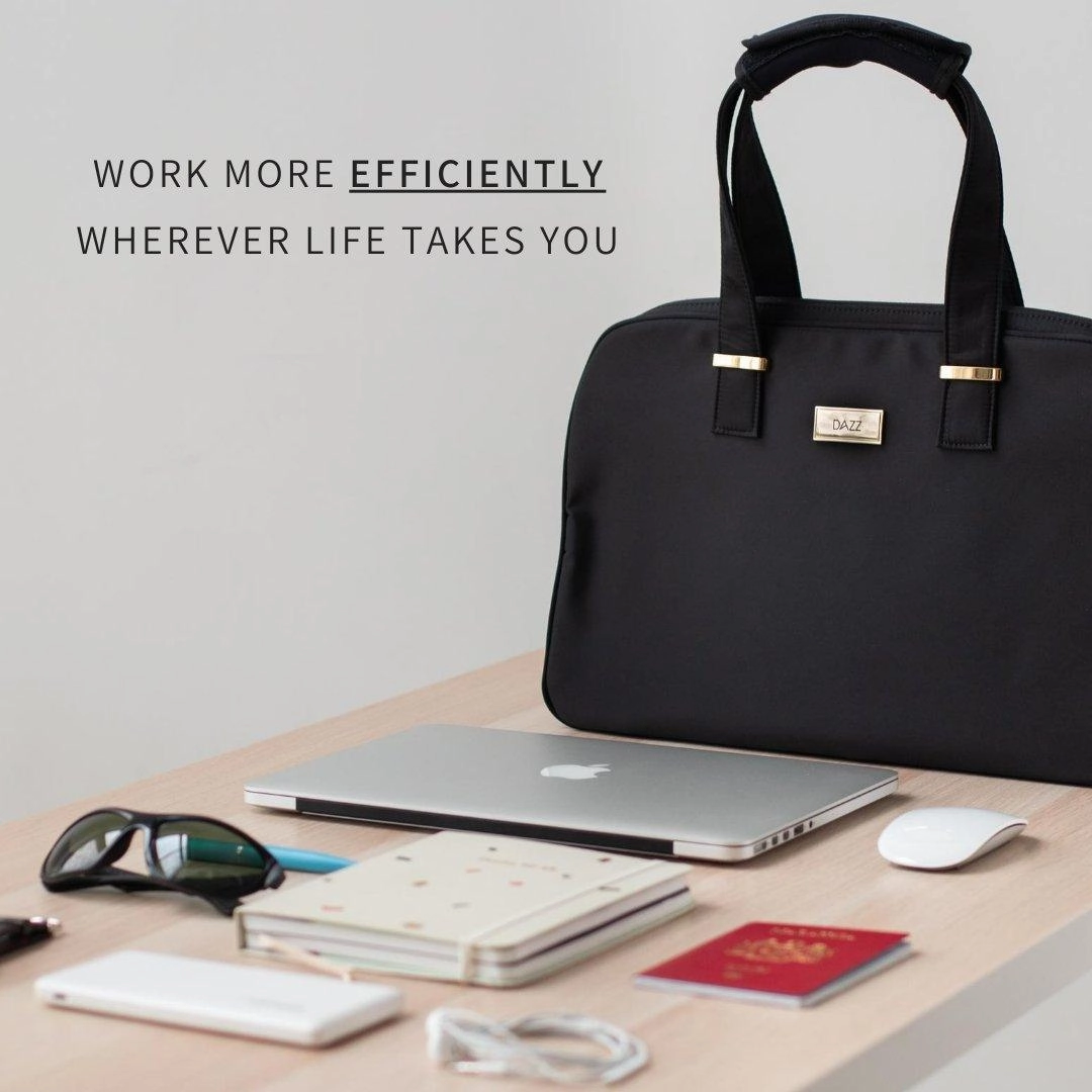 Dazz On the Move Workstation Laptop Tote Handbag