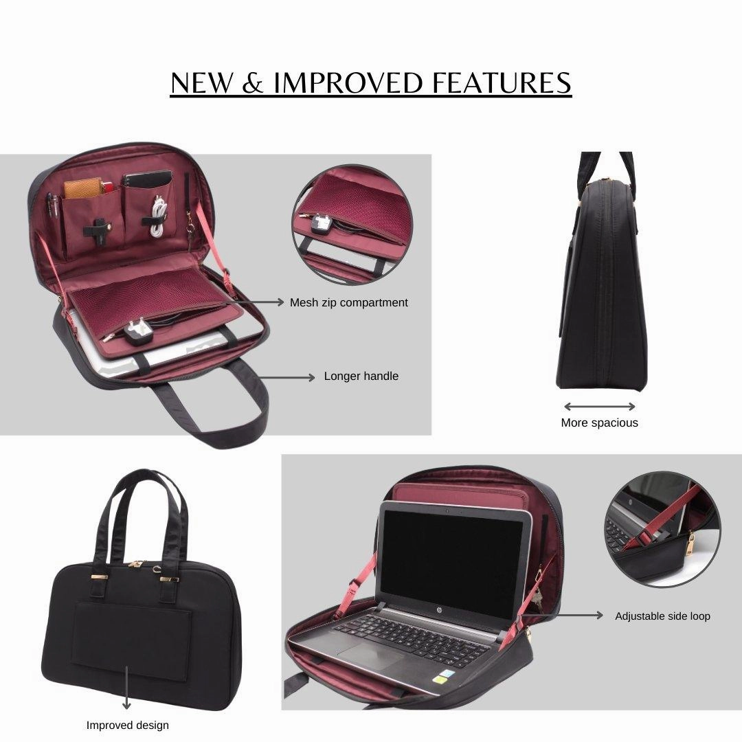 Dazz On the Move Workstation Laptop Tote Handbag