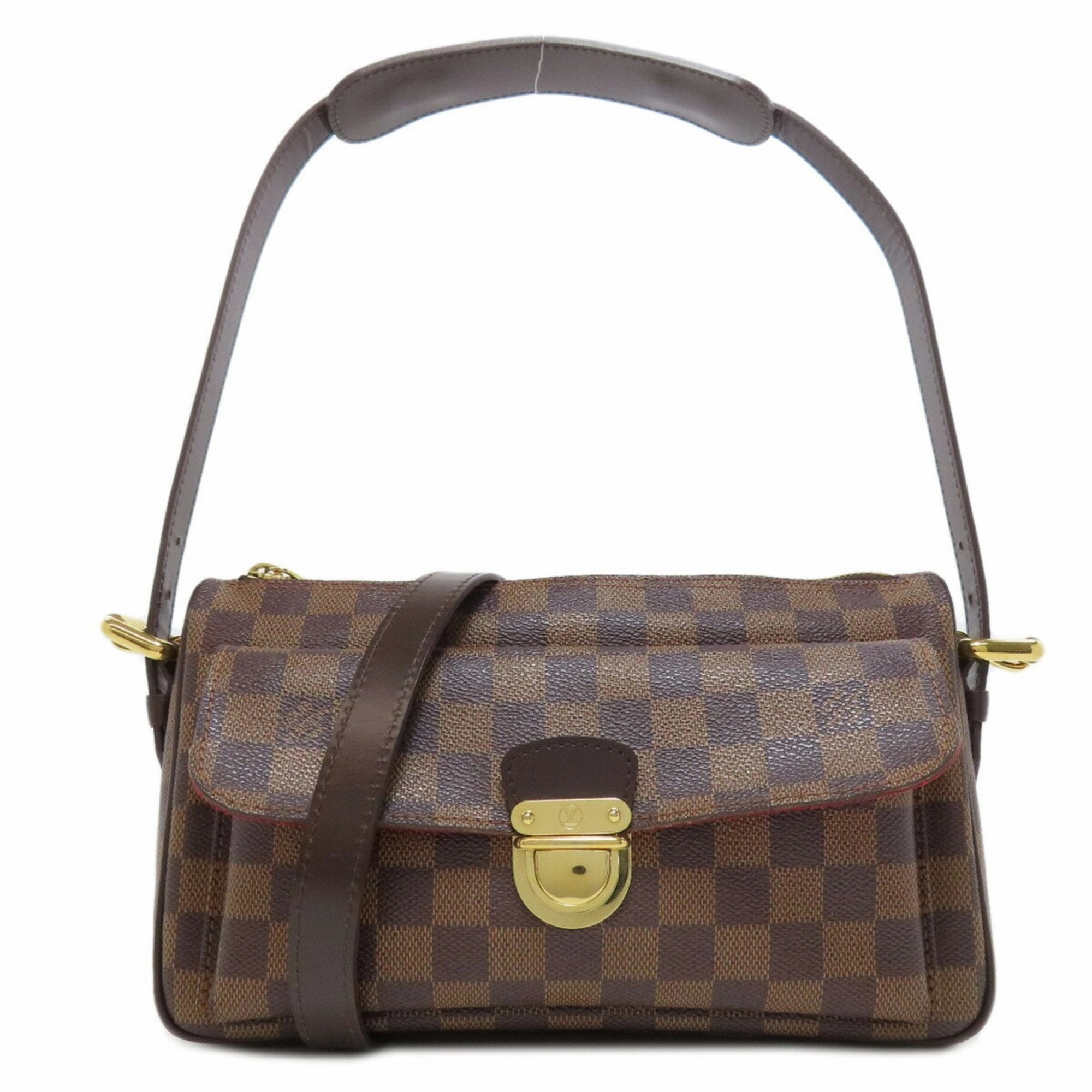 Delightful PM Damier Azur shoulder bag
