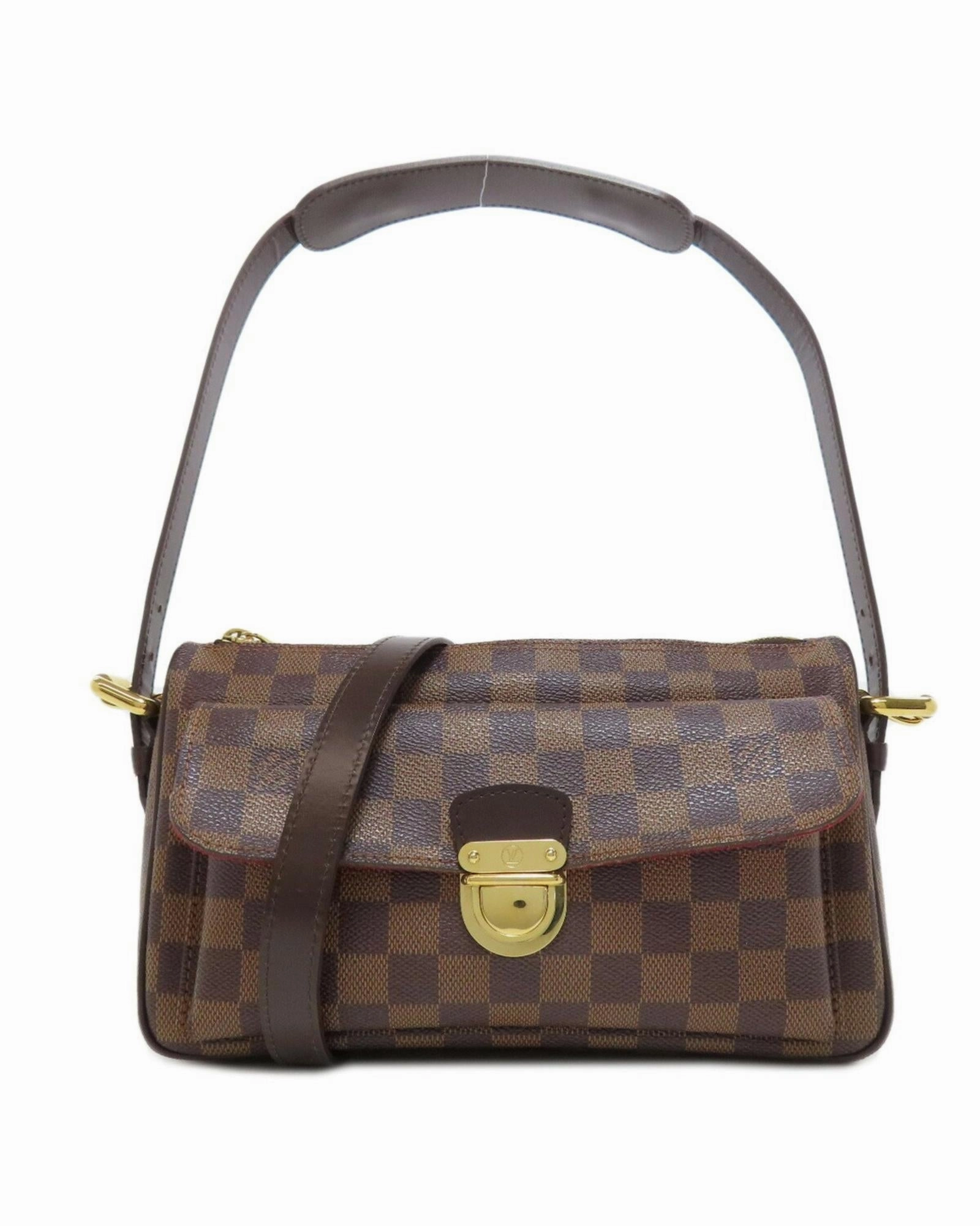 Delightful PM Damier Azur shoulder bag
