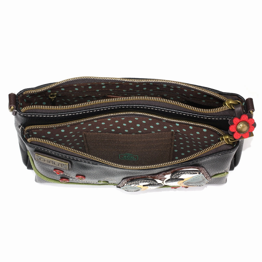 Deluxe Crossbody - Chickadee