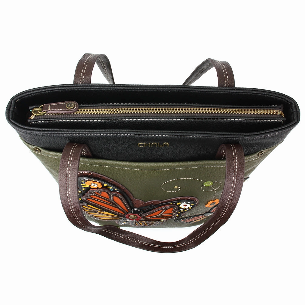Deluxe Everyday Tote - Monarch Butterfly
