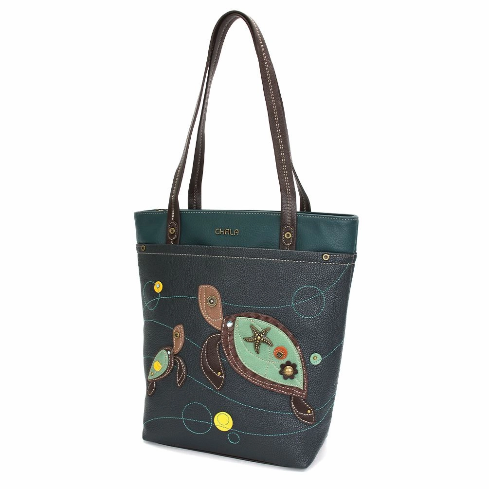 Deluxe Everyday Tote - Turtles