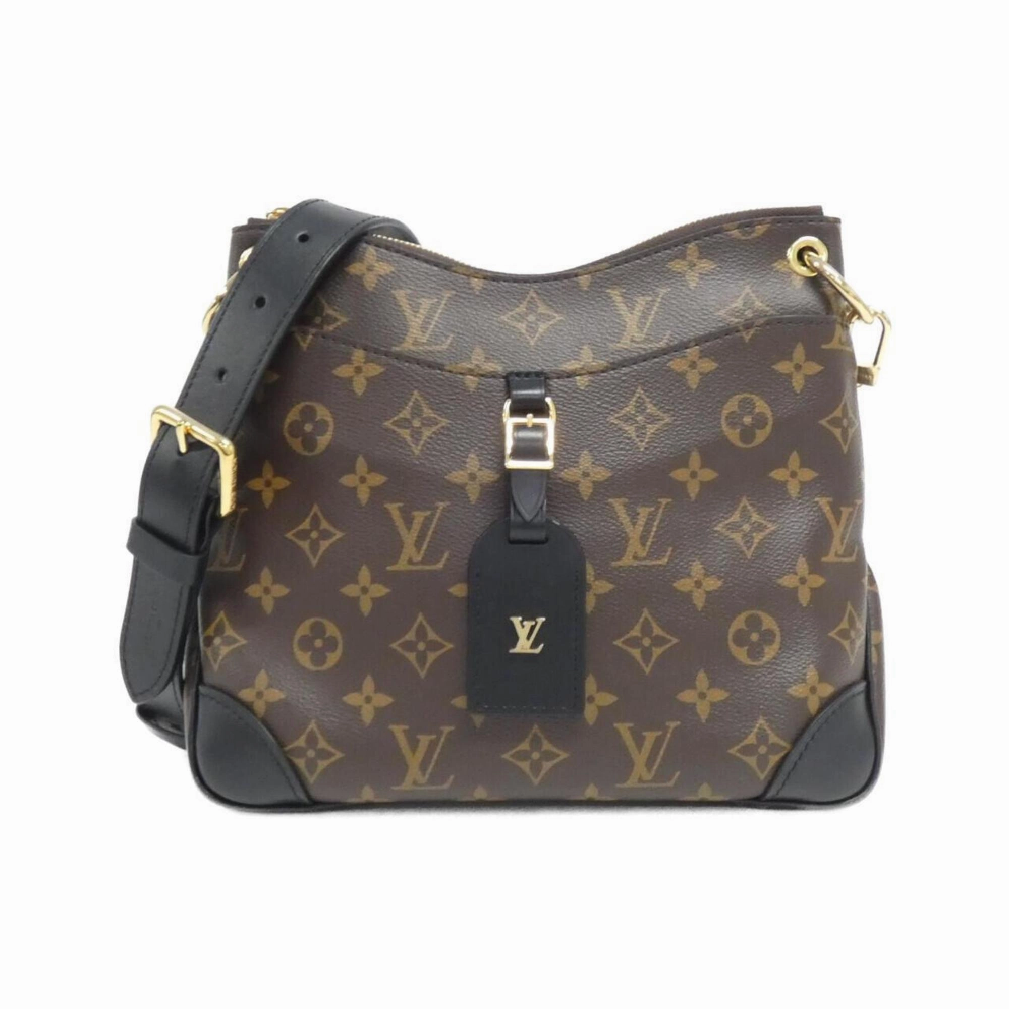 Designer Canvas Crossbody Bag with Dust Bag and Name Tag