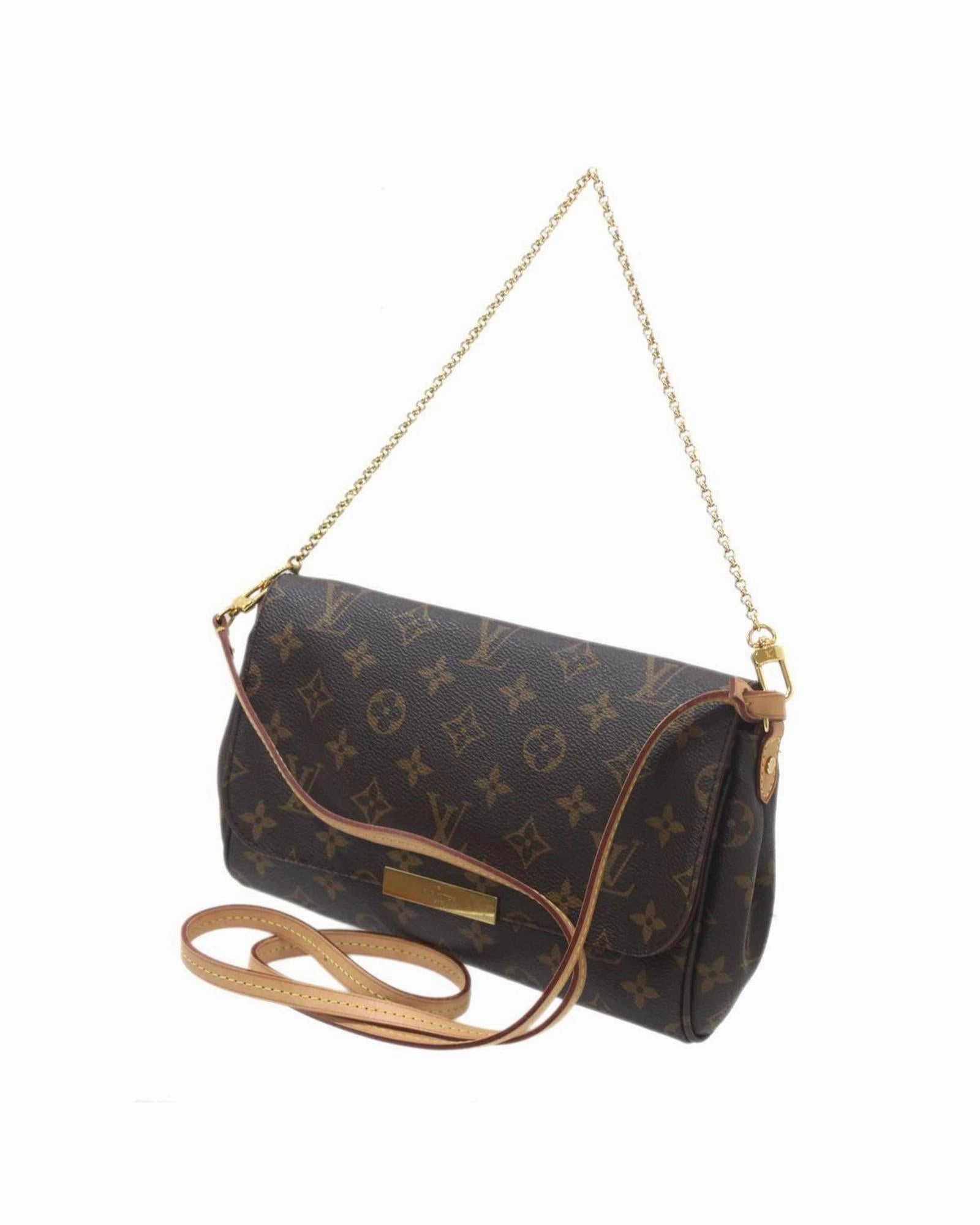 Designer Canvas Shoulder Bag with Dust Bag Included