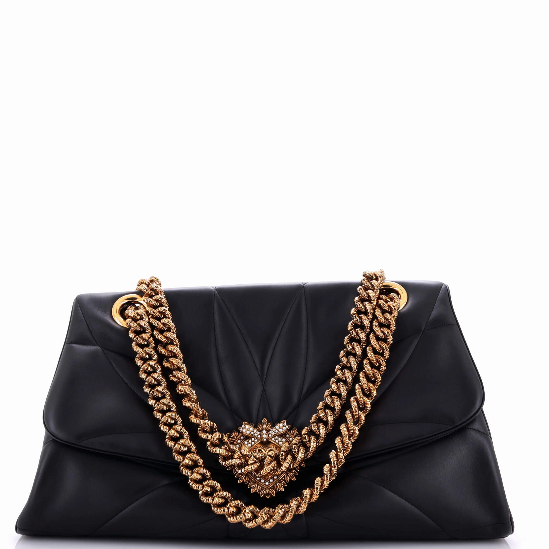 Devotion Crossbody Bag Quilted Leather Extra Large
