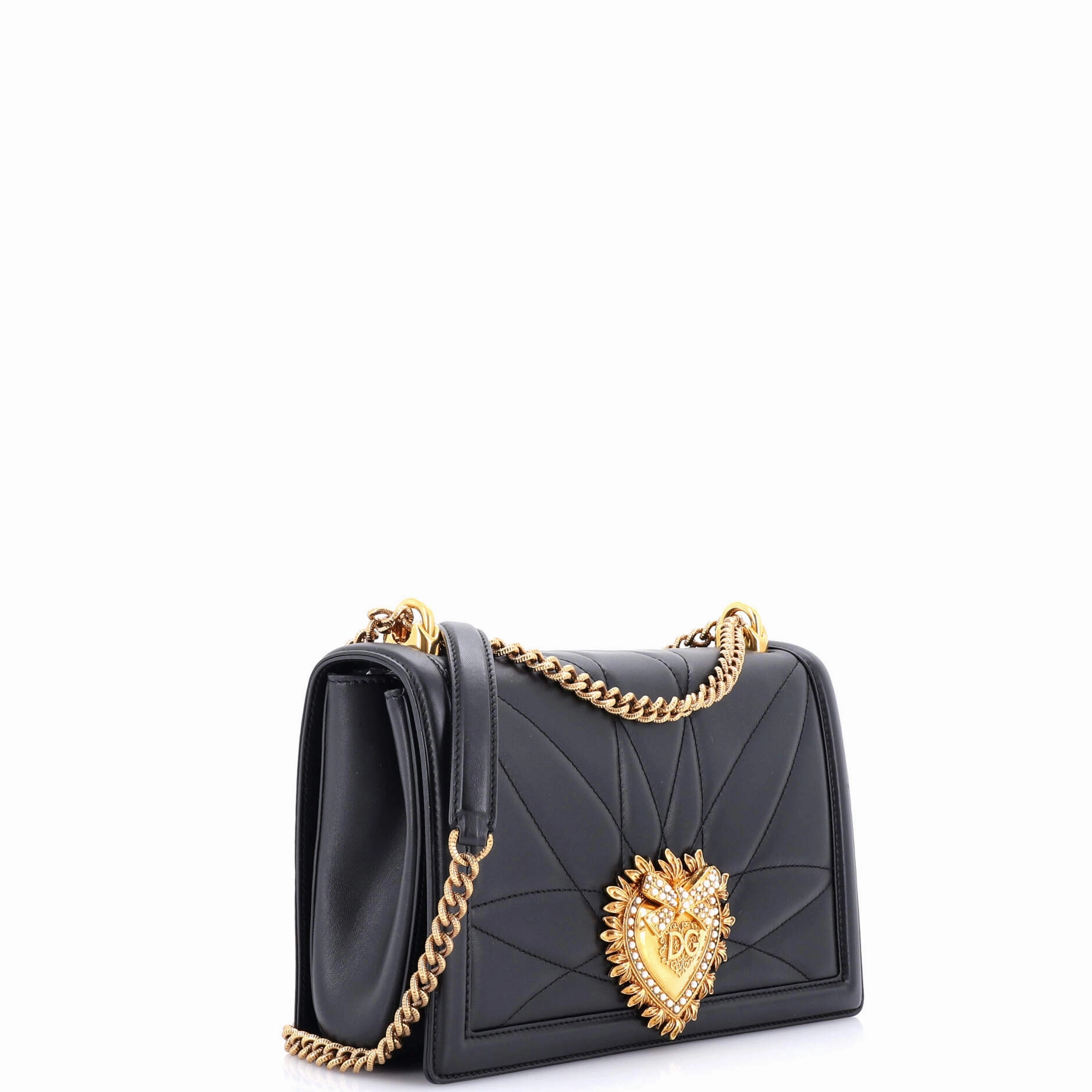 Devotion Crossbody Bag Quilted Leather Medium