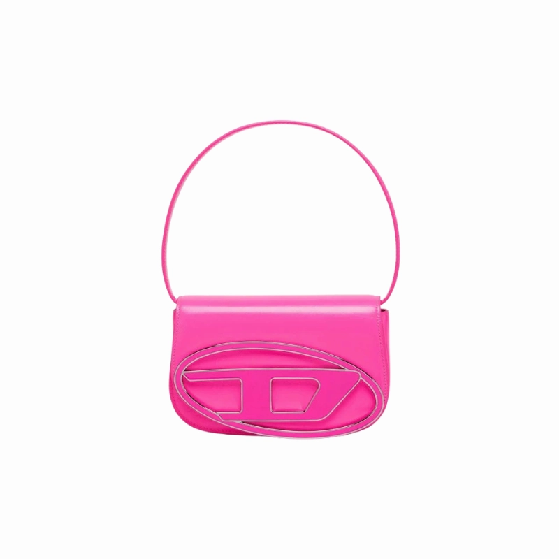 Diesel 1Dr Shoulder Bag Pink Fluo
