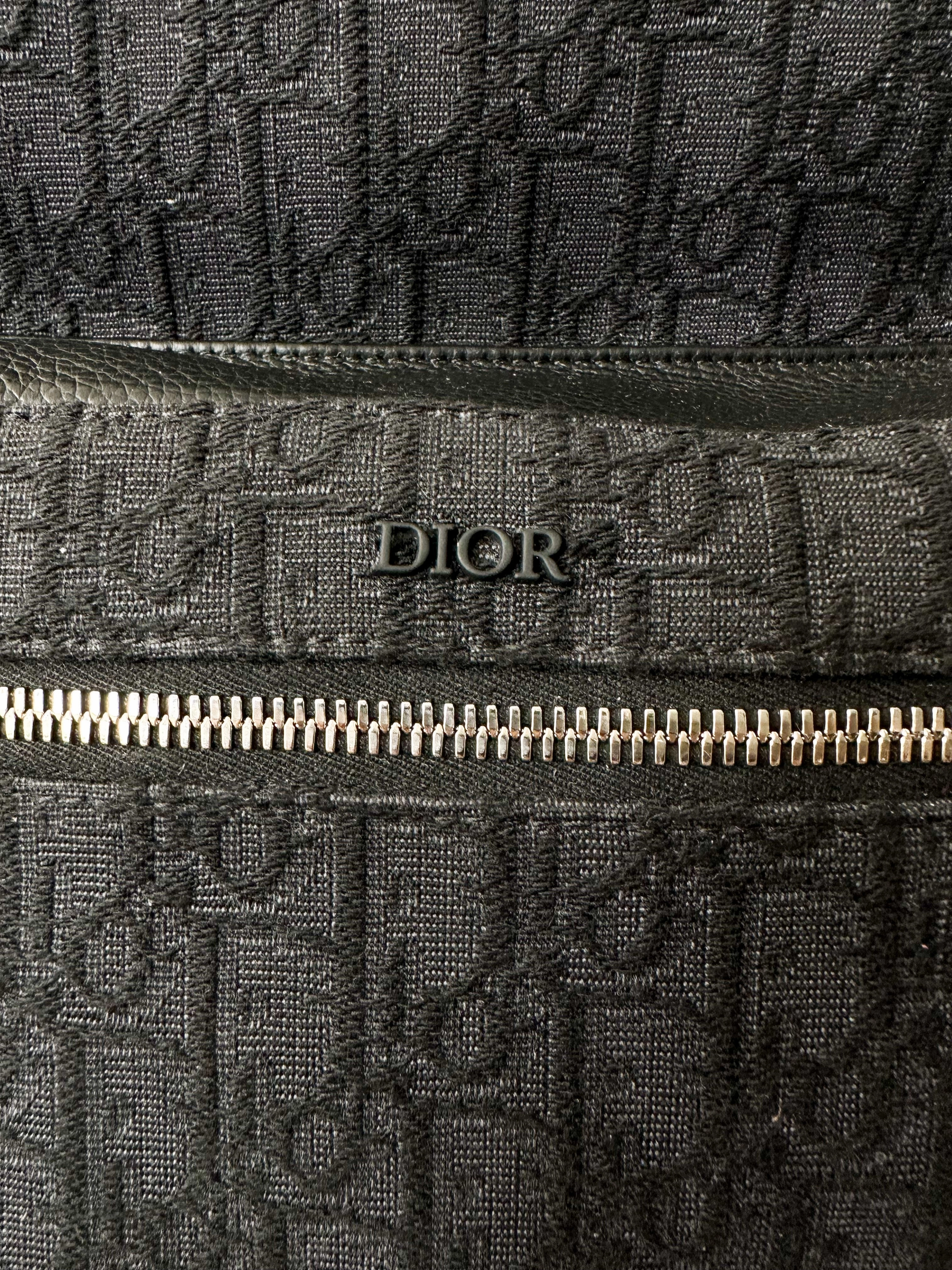 Dior Black Oblique Rider Backpack